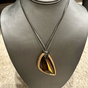 Tiger’s Eye Pendant Necklace
